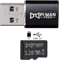 128 GB MicroSD Card and USB 3.0 Adapter Y2498