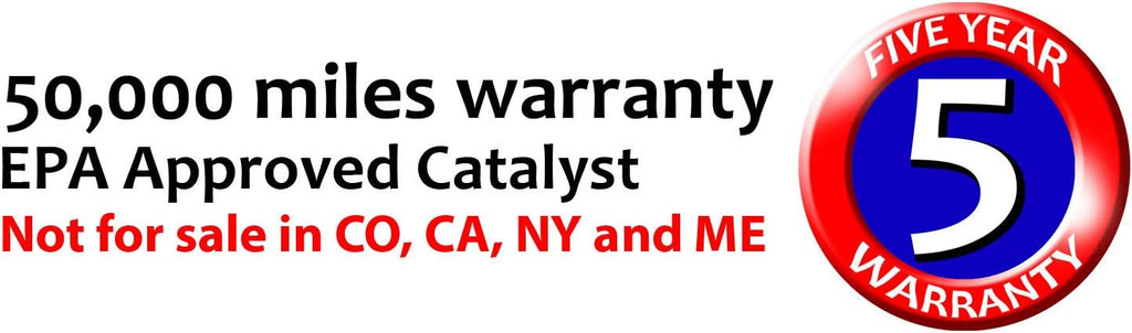 Front Catalytic Converter with Manifold, 4 Cyl, 1.6L B9886