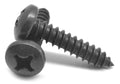 Black Oxide Phillips Pan Head Sheet Metal Screw R3673