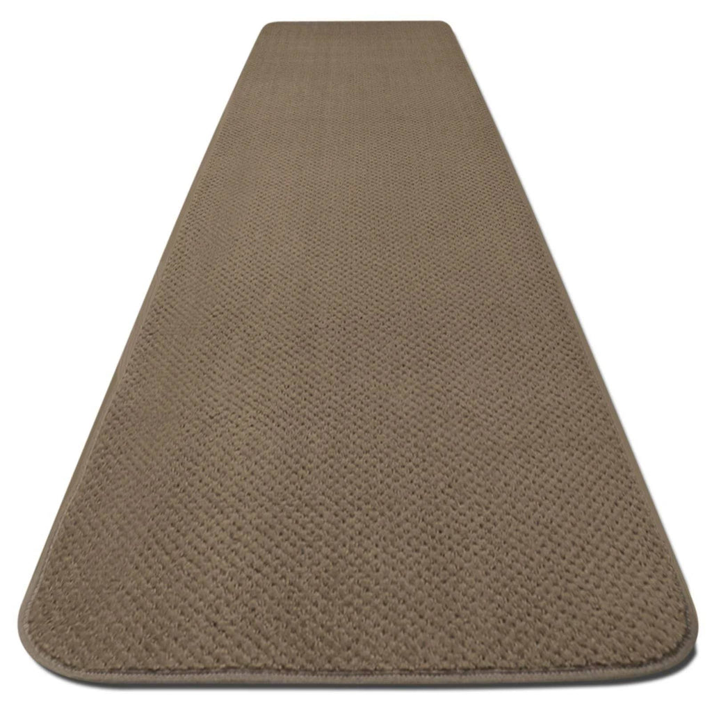 Camel Tan Skid-Resistant Carpet Runner 10 ft. x 48 in. X3089