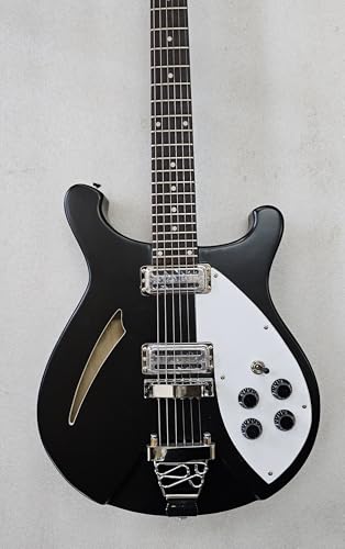 Black Semi Hollow Electric Guitar Z7254