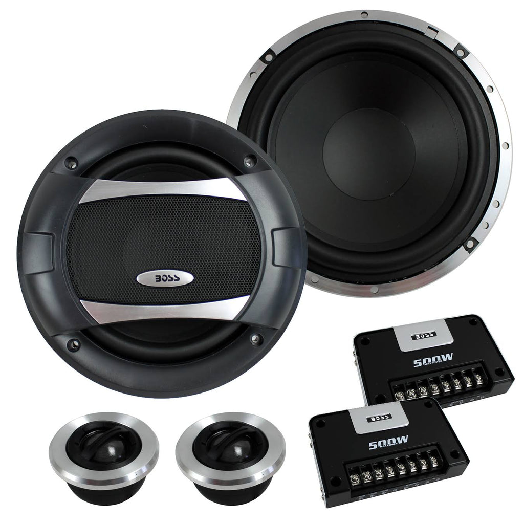 6.5x22 1000W 2 Way Component Car Speakers S57948