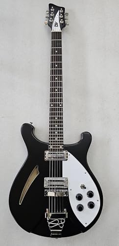 Black Semi Hollow Electric Guitar Z7254