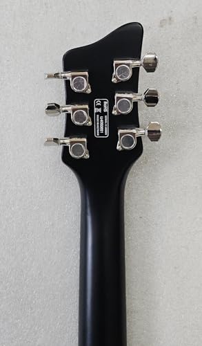Black Semi Hollow Electric Guitar Z7254