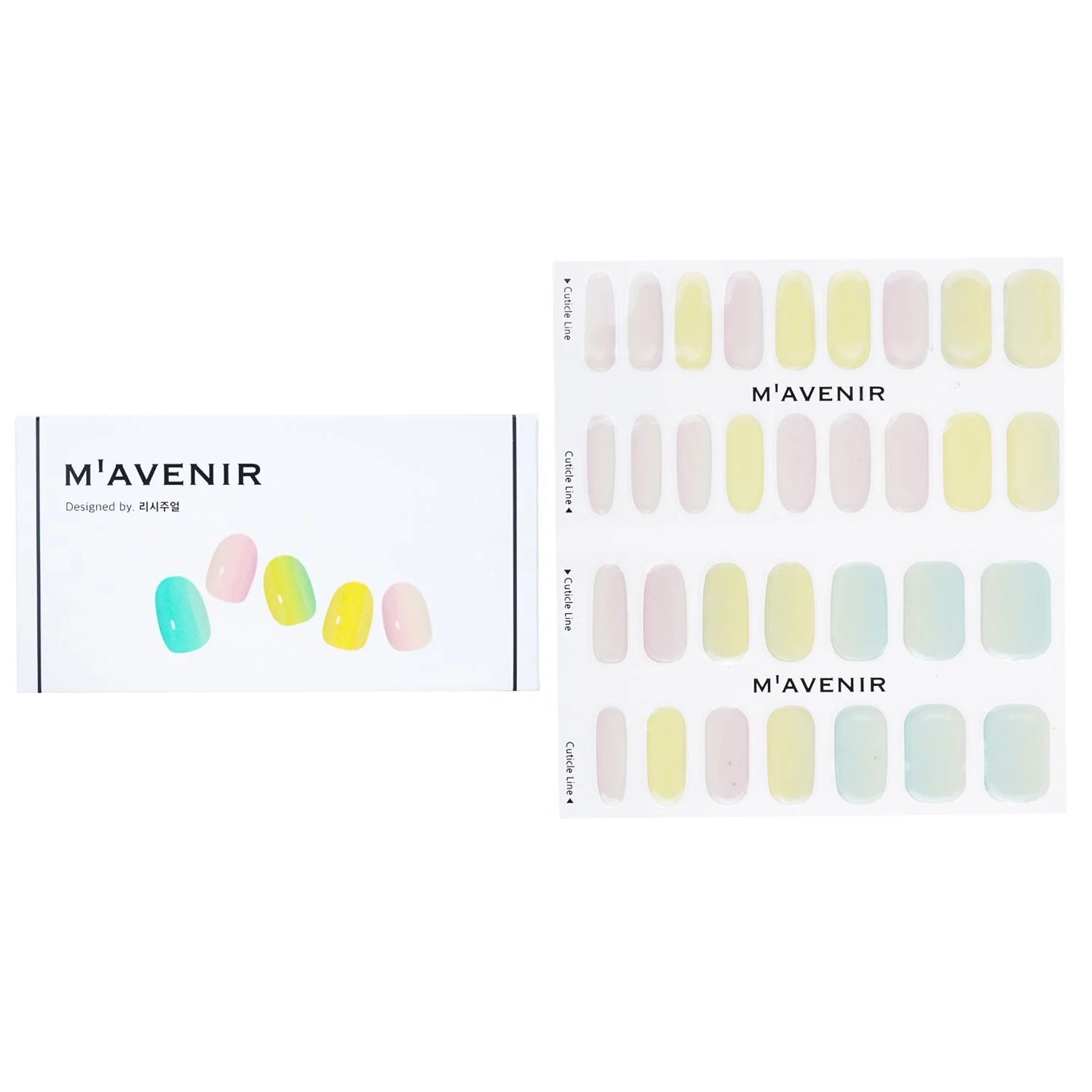 Nail Sticker 32pcs D718