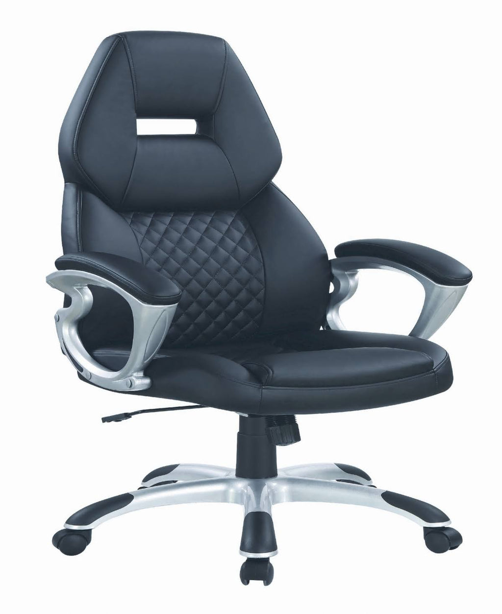 High Back Office Chair - Black Q776