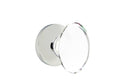 Polished Chrome Privacy Set with Knob D910