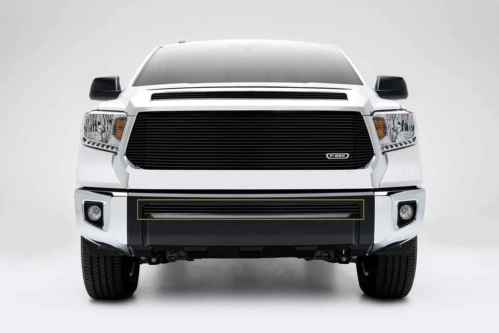 Black Billet Bumper Grille Overlay L189