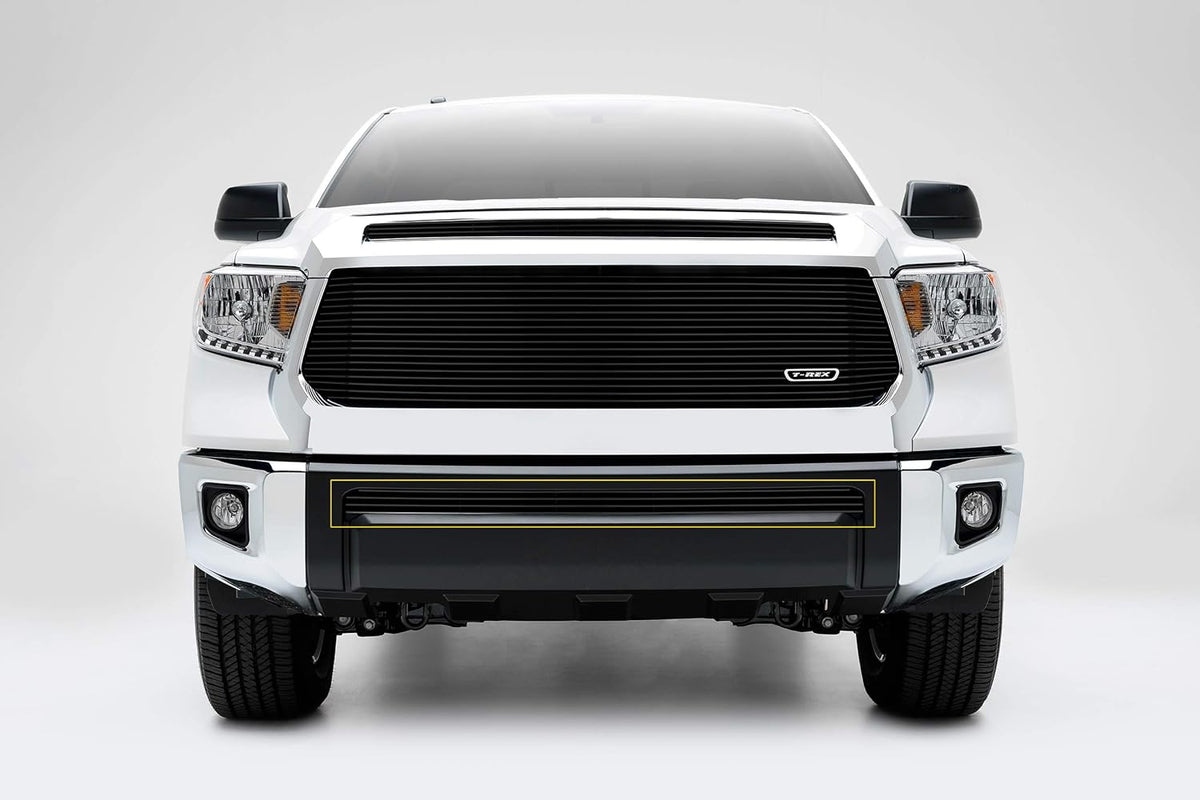 Black Billet Bumper Grille Overlay L189