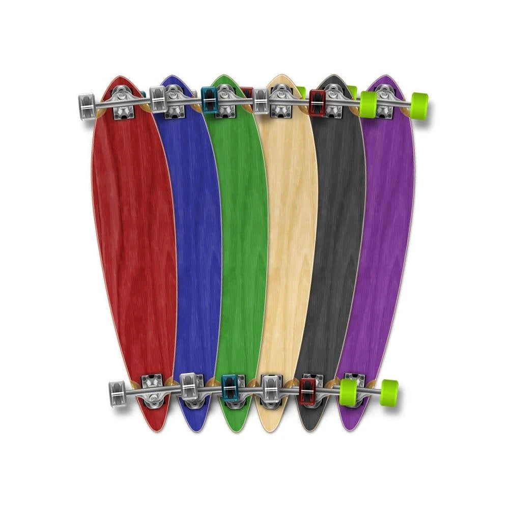 Stained Blue Pintail Longboard Complete B772074
