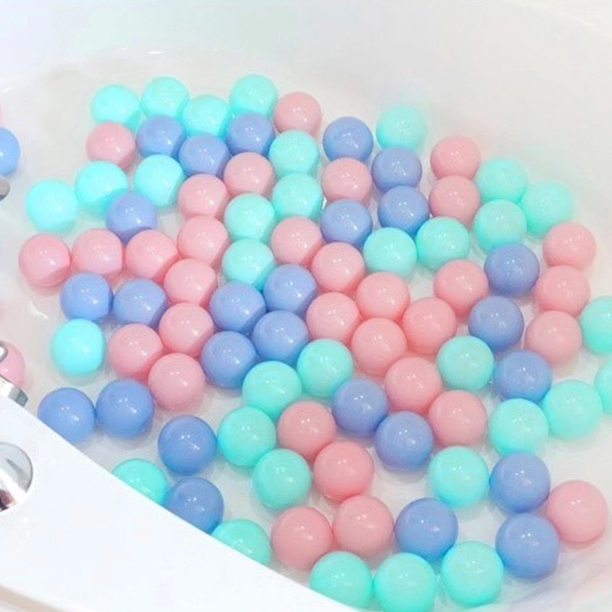 100Pcs Plastic Ocean Balls Pool Accessories T1854