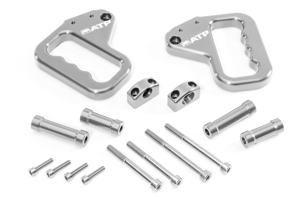 Billet Front Grab Handles (Red) P443268