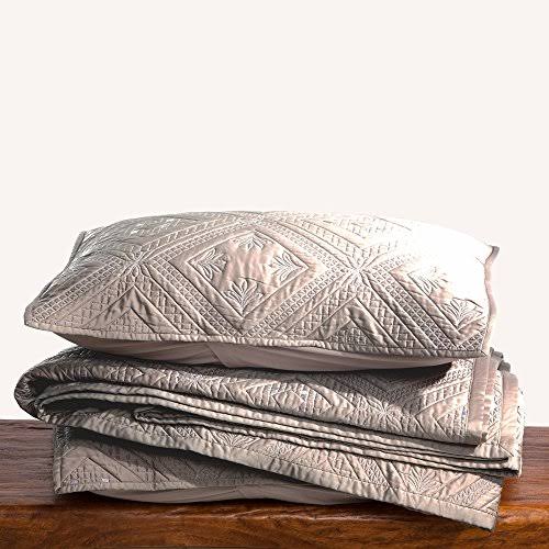 Crystal Khaki Queen Quilt L573114