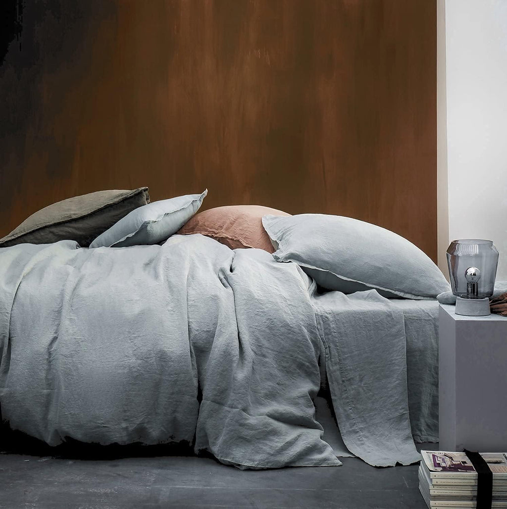 Rust Queen Cotton Duvet Cover Set N815689