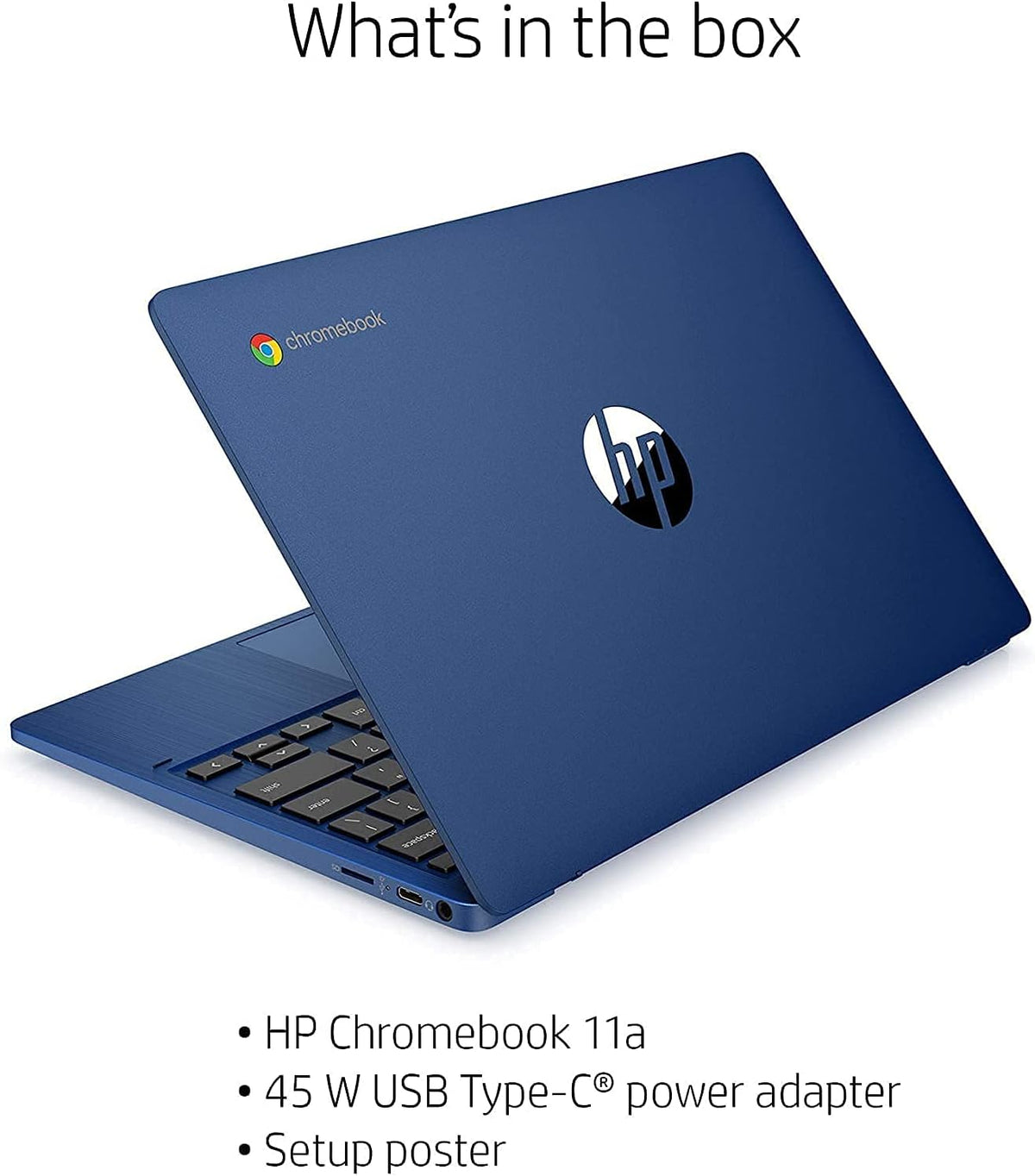11.6 HD Anti-Glare Chromebook, MediaTek MT8183, 4GB RAM, 128GB Storage L359193