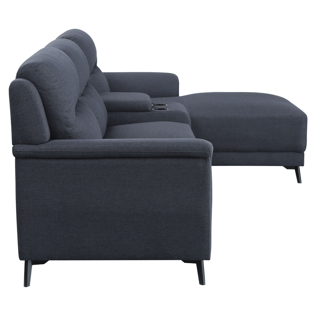 Gray Sectional Sofa G8244