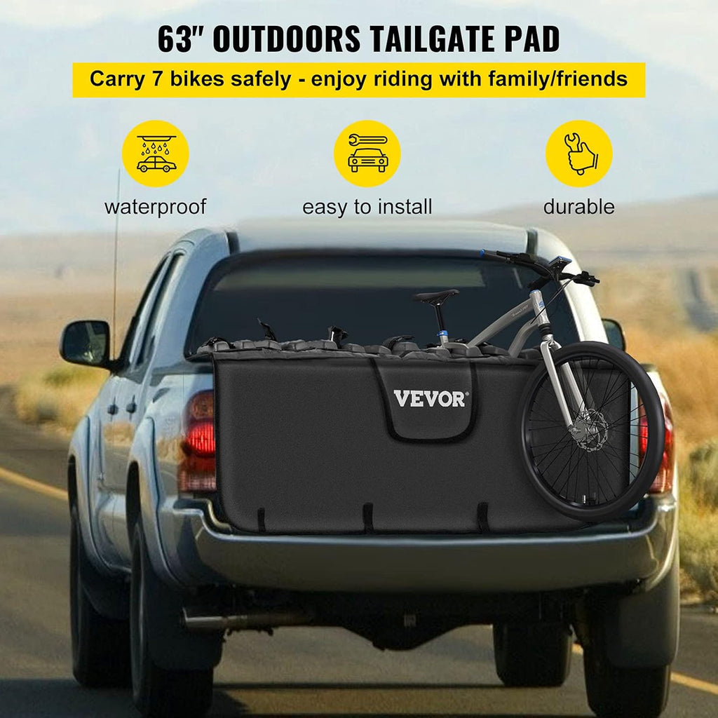 Tailgate Pad for Pickup Truck, 63 Bike Pickup Pad O842766