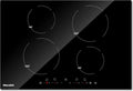 Induction Cooktop 30 Inch, 4 Burner 7000W, Built-in, 220-240V, 9 Power Levels, Timer & Kid Safety Lock F428674