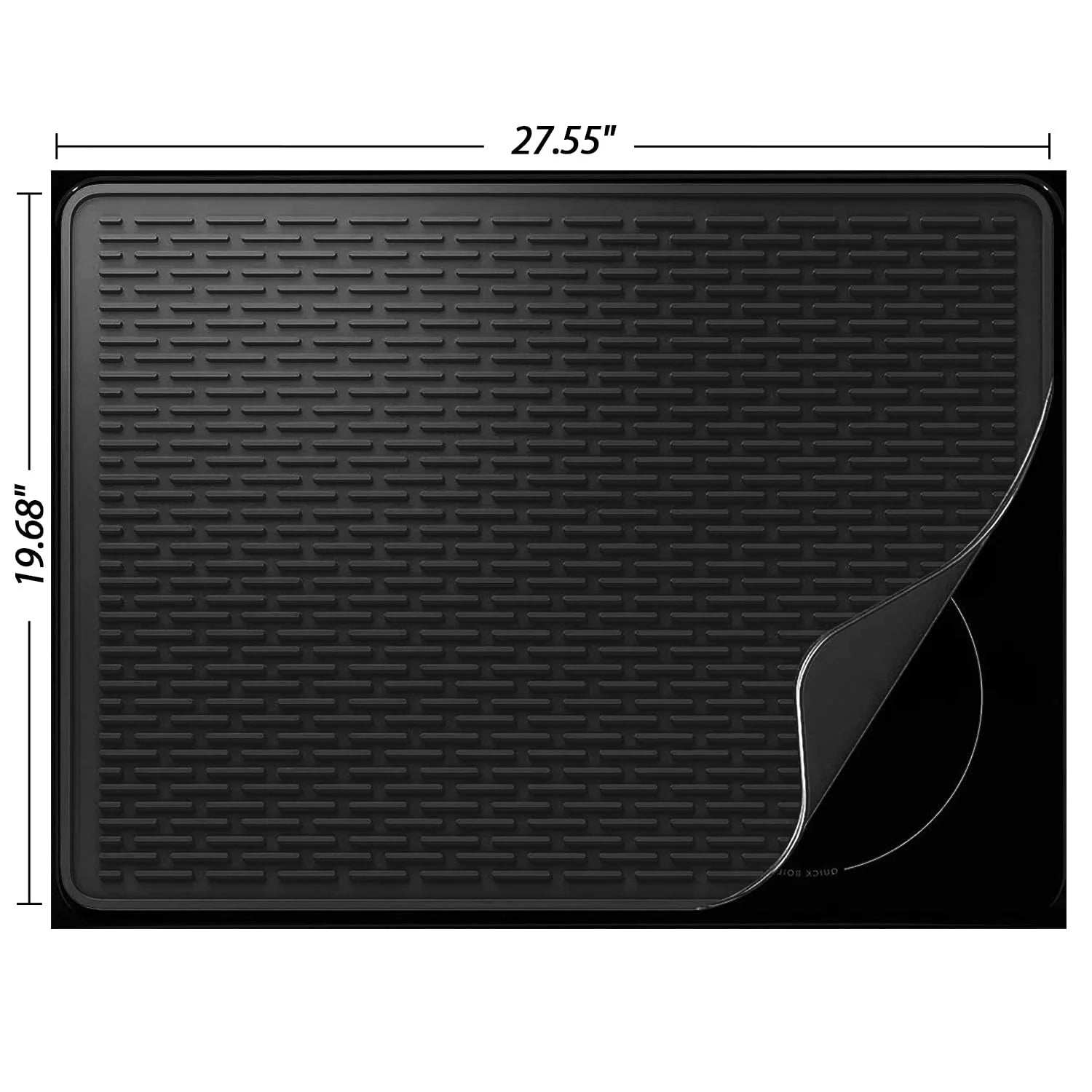 Silicone Stove Top Cover, 28" x 20", Heat Resistant Mat K633377