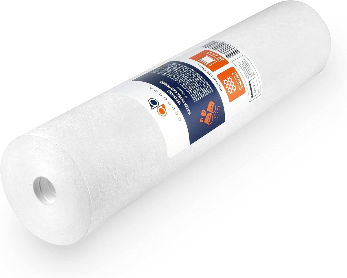 5 Micron 20 x 4.5 Carbon Block & Sediment Replacement Filter Cartridges Set H591306