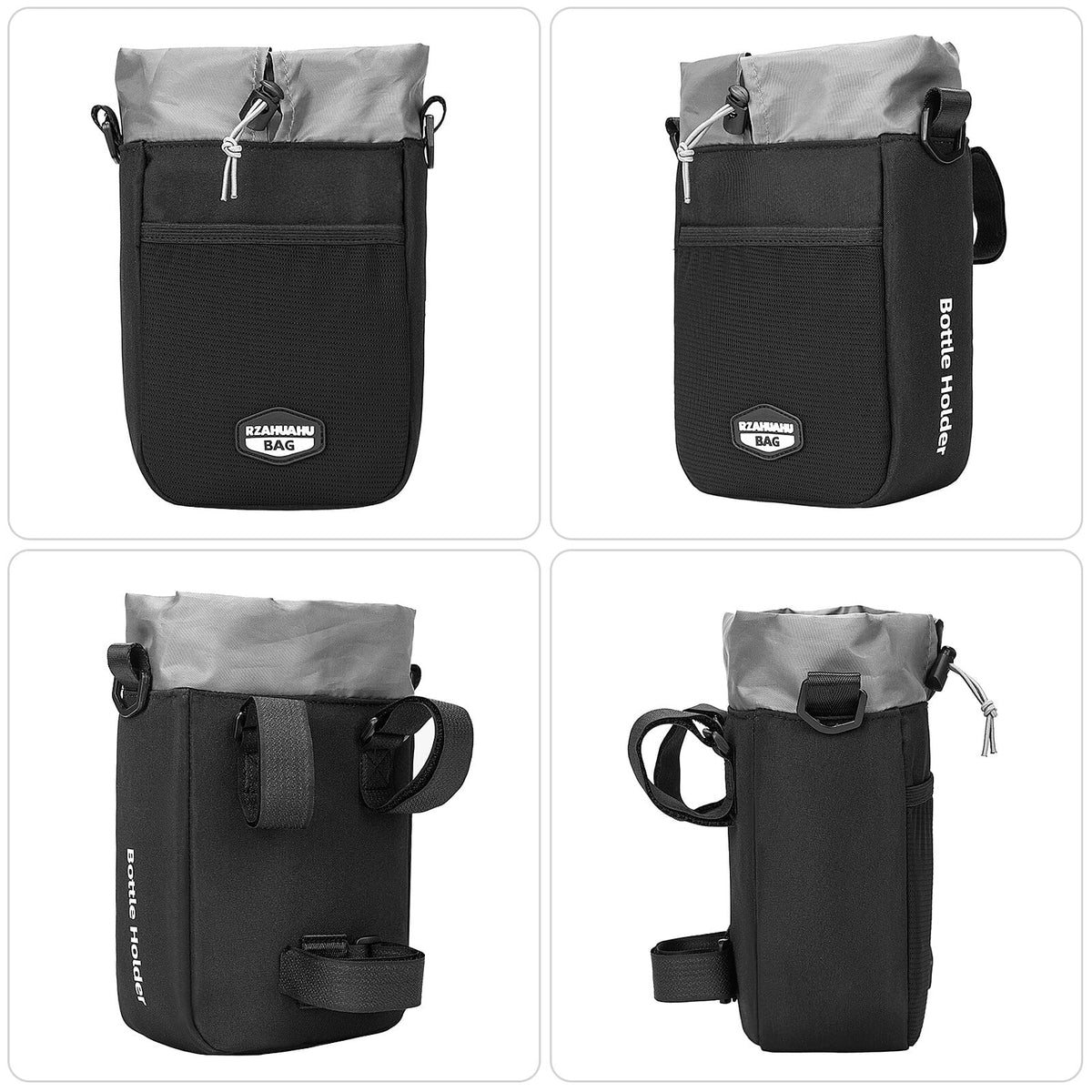 Insulated Bicycle Handlebar Water Bottle Holder Bag N2658