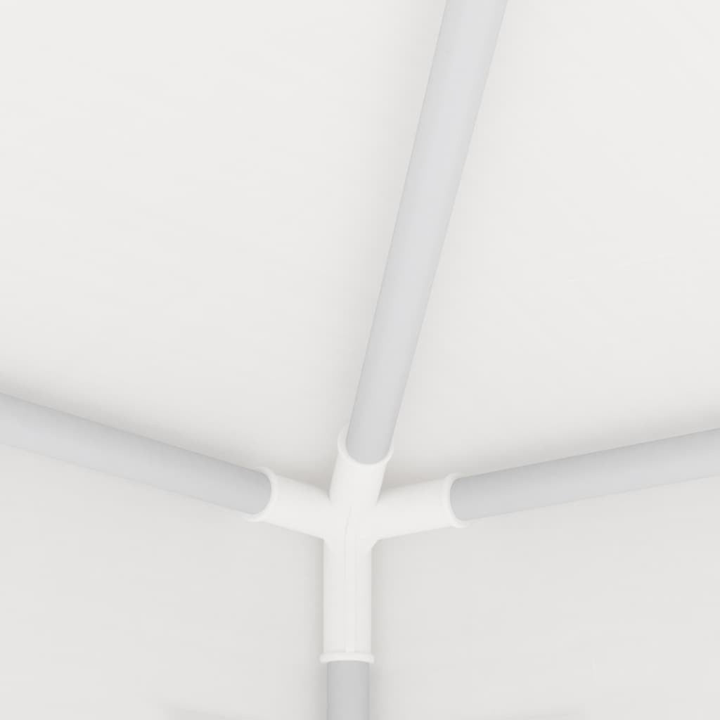White Party Tent with Side Walls 6.6'x6.6' S4988