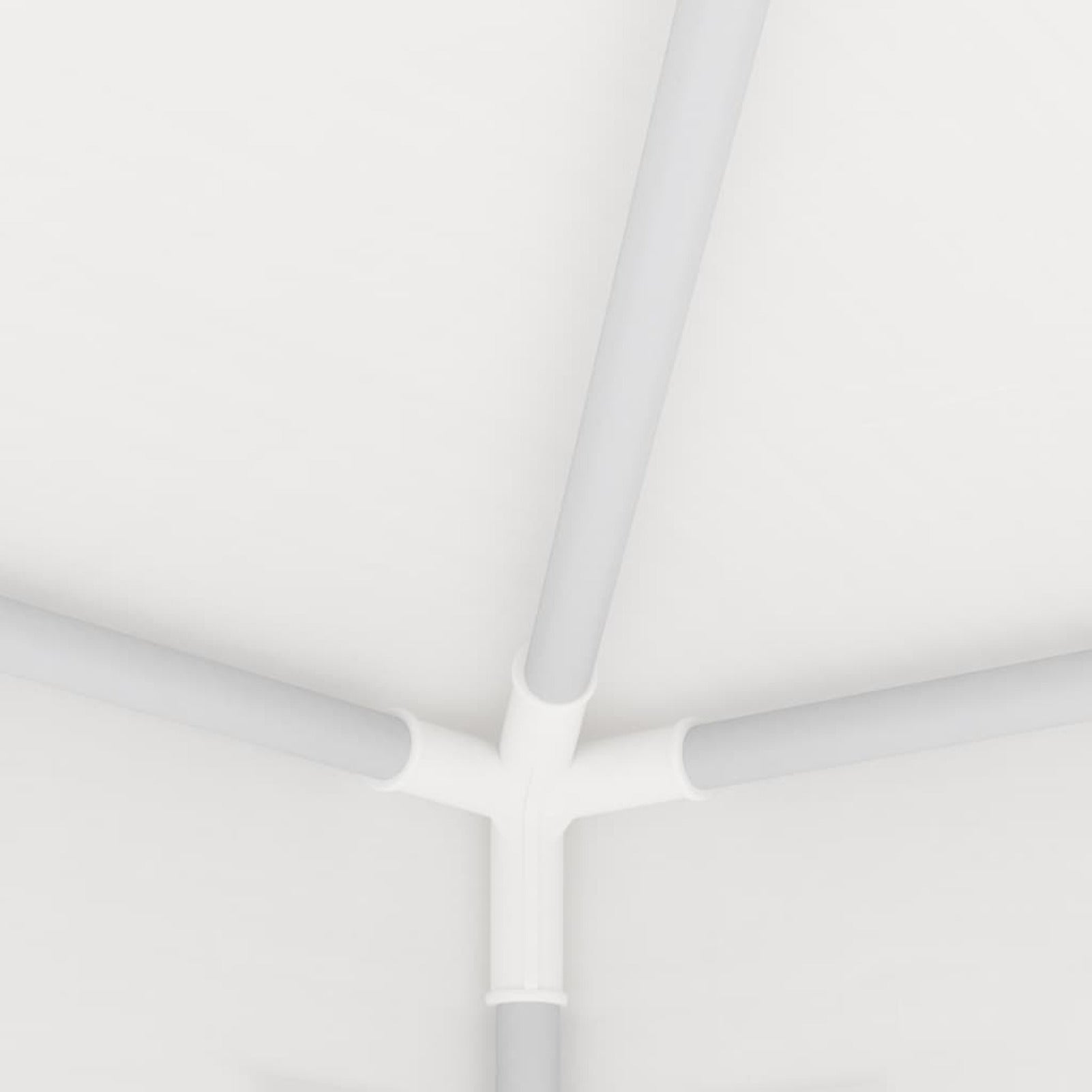 White Party Tent with Side Walls 6.6'x6.6' S4988
