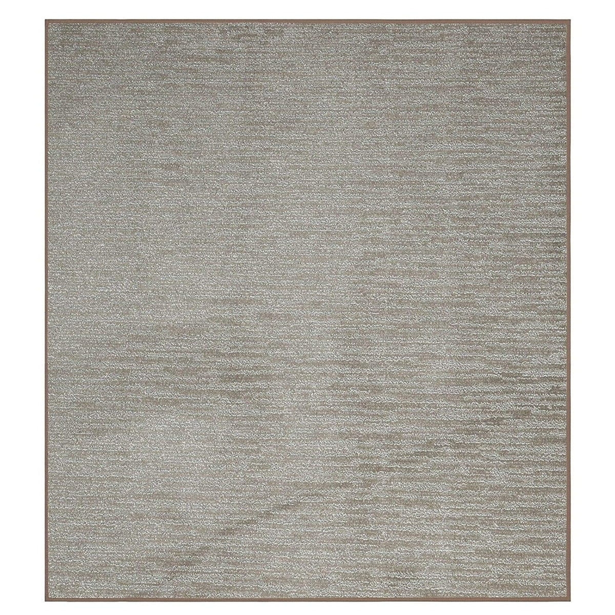 Brown Plush Area Rug 5' Round Y843