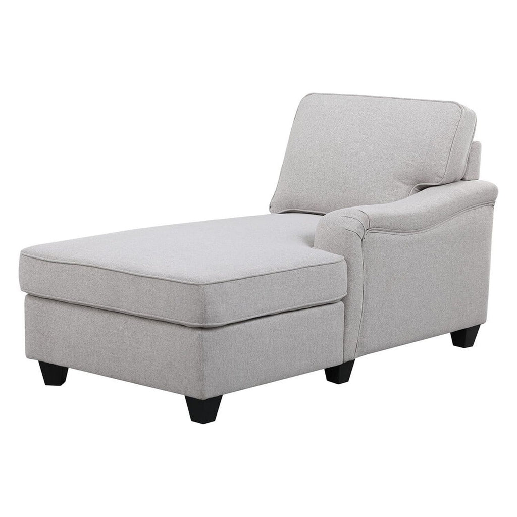 Dark Gray Linen 5Pc Modular Sectional Sofa P3071