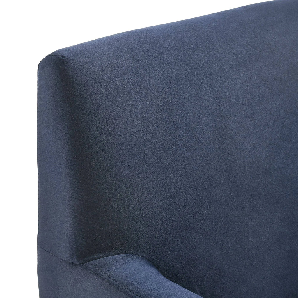 Blue Accent Arm Chair N7576