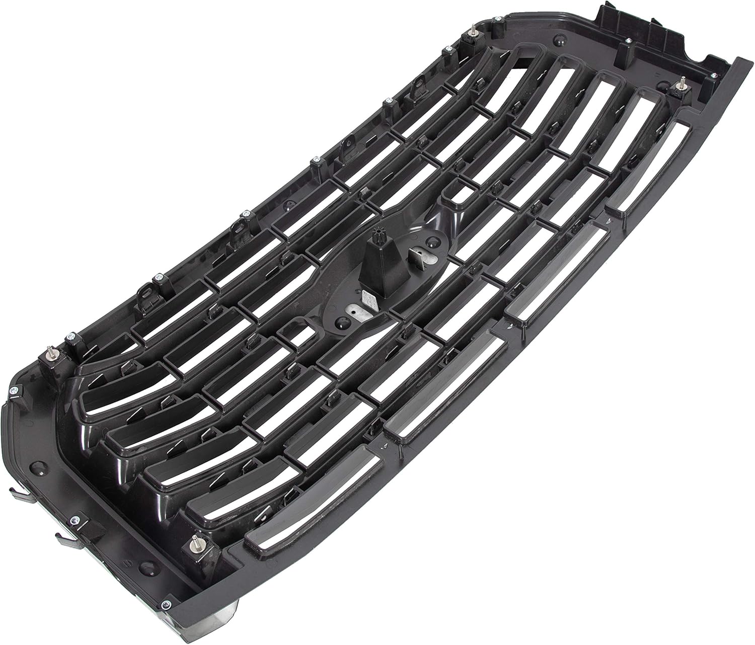 Bumper Grille Compatible with 2015-2017 Ford F150 Front Hood Five Bar Radiator I300916