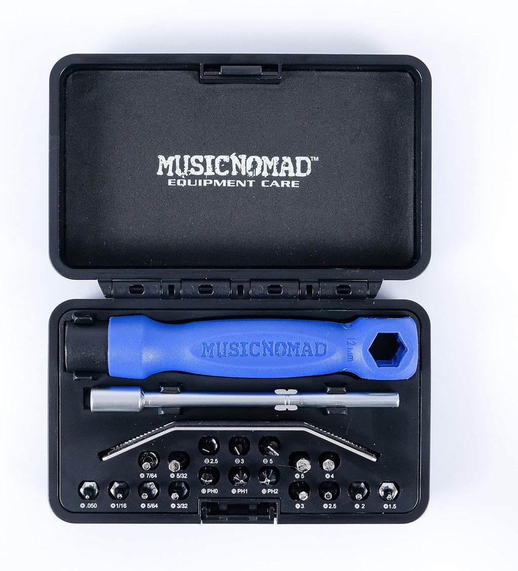 6 pc. Gauge Set, 26 pc. Guitar Tech Tool Set, 11 pc. Truss Rod Wrench Set M678