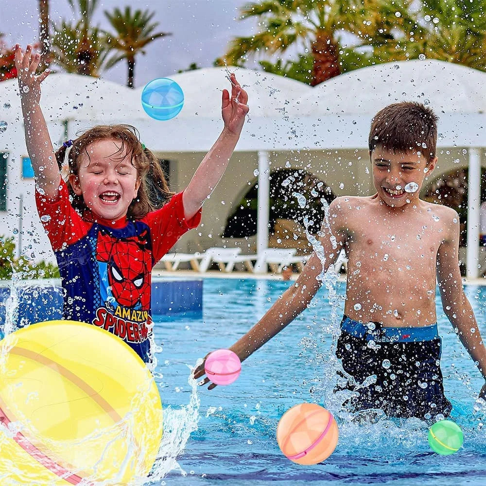 6 pcs Reusable Water Balloons for Kids L65819