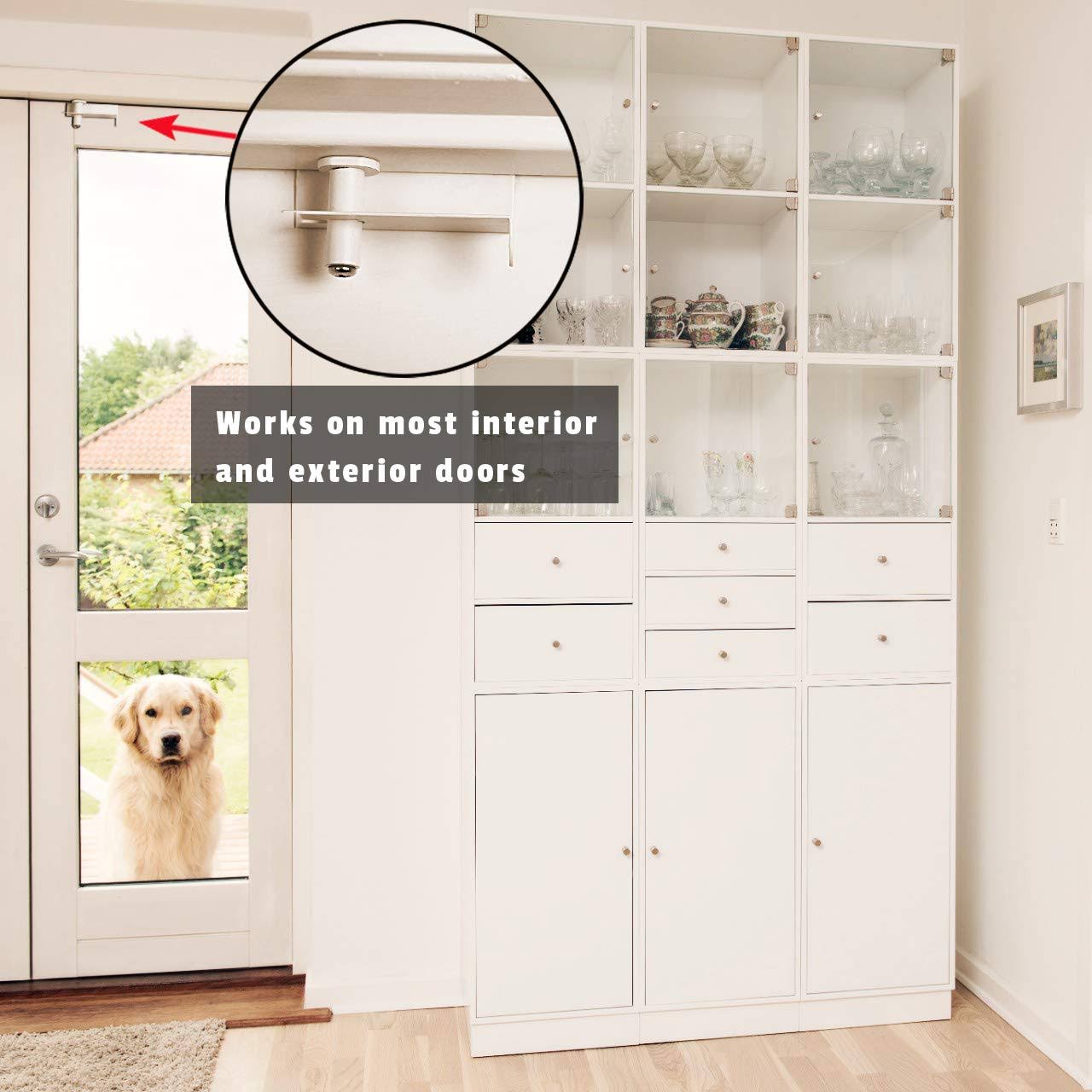 Child Safety Door Top Lock Made of Durable Metal J16549