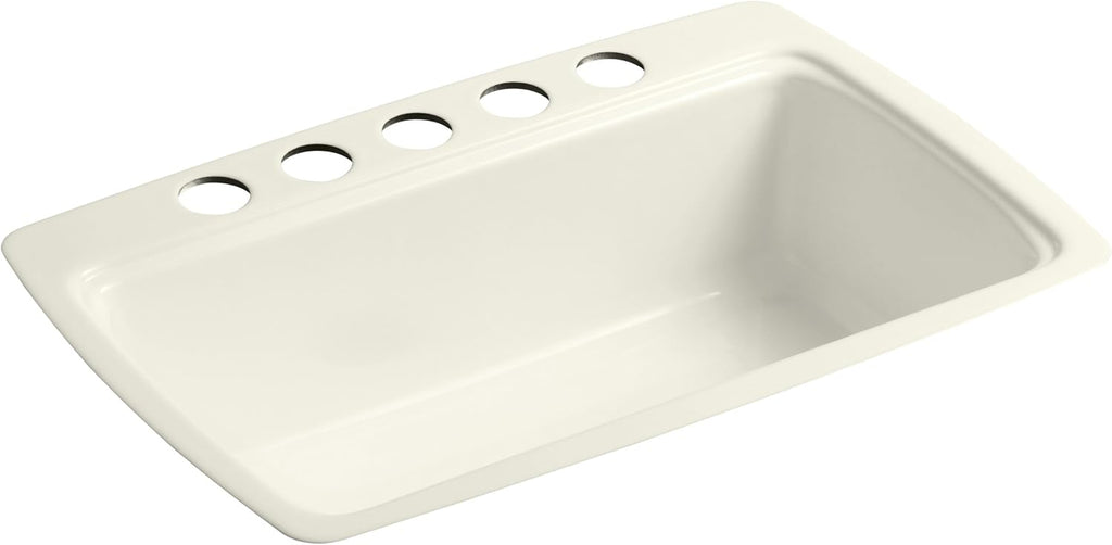 White Undercounter Kitchen Sink N705