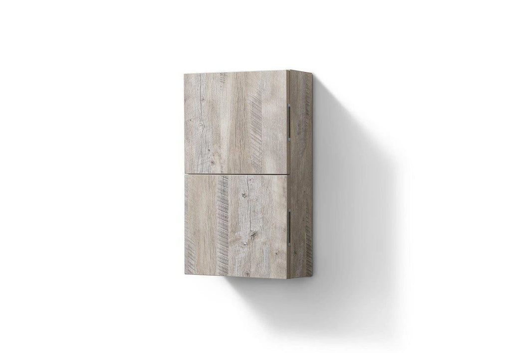 Linen Side Cabinet with One Door in Nature Wood Finish V184