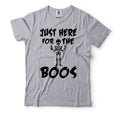 Grey Funny Halloween Skeleton Shirt B52125