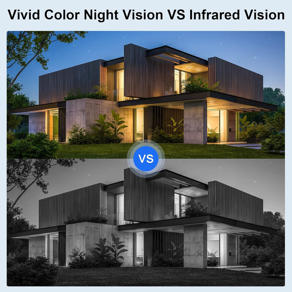 4MP Wireless Battery Powered Security Camera with Color Night Vision N93064