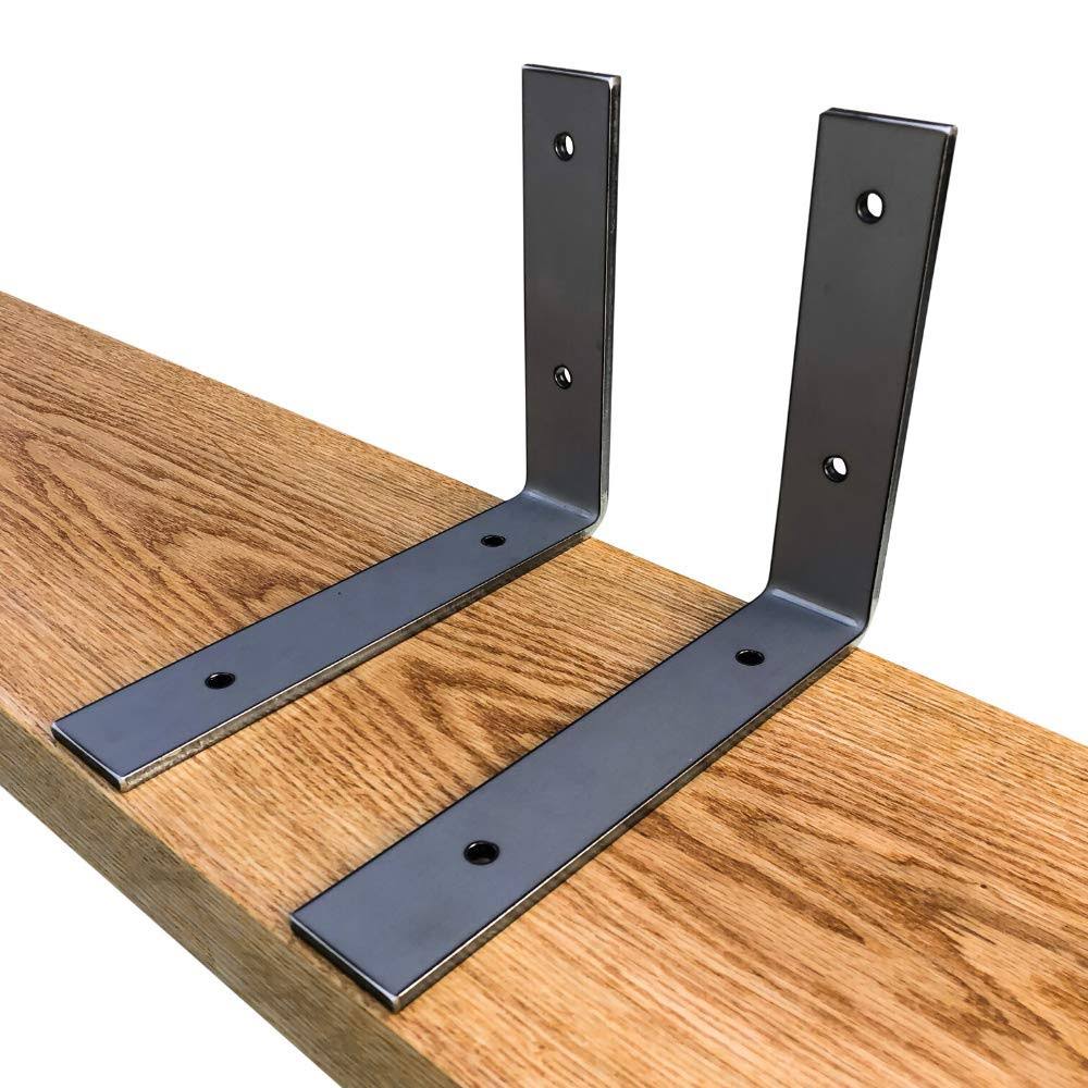 Industrial Forged Steel Floating Shelf Brackets L15676