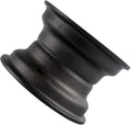 6 inch Wheel Rim 3 Holes ATV Go Kart Mini Bike Lawn Tire 145/70-6 Black Pack of 2 W9979