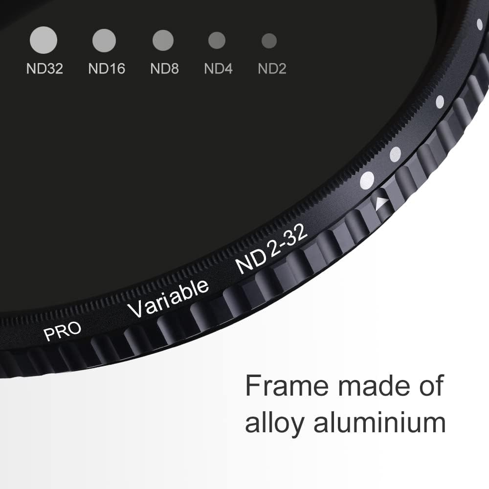 49mm Variable Neutral Density Filter ND2-ND32 Pack of 2 U1282