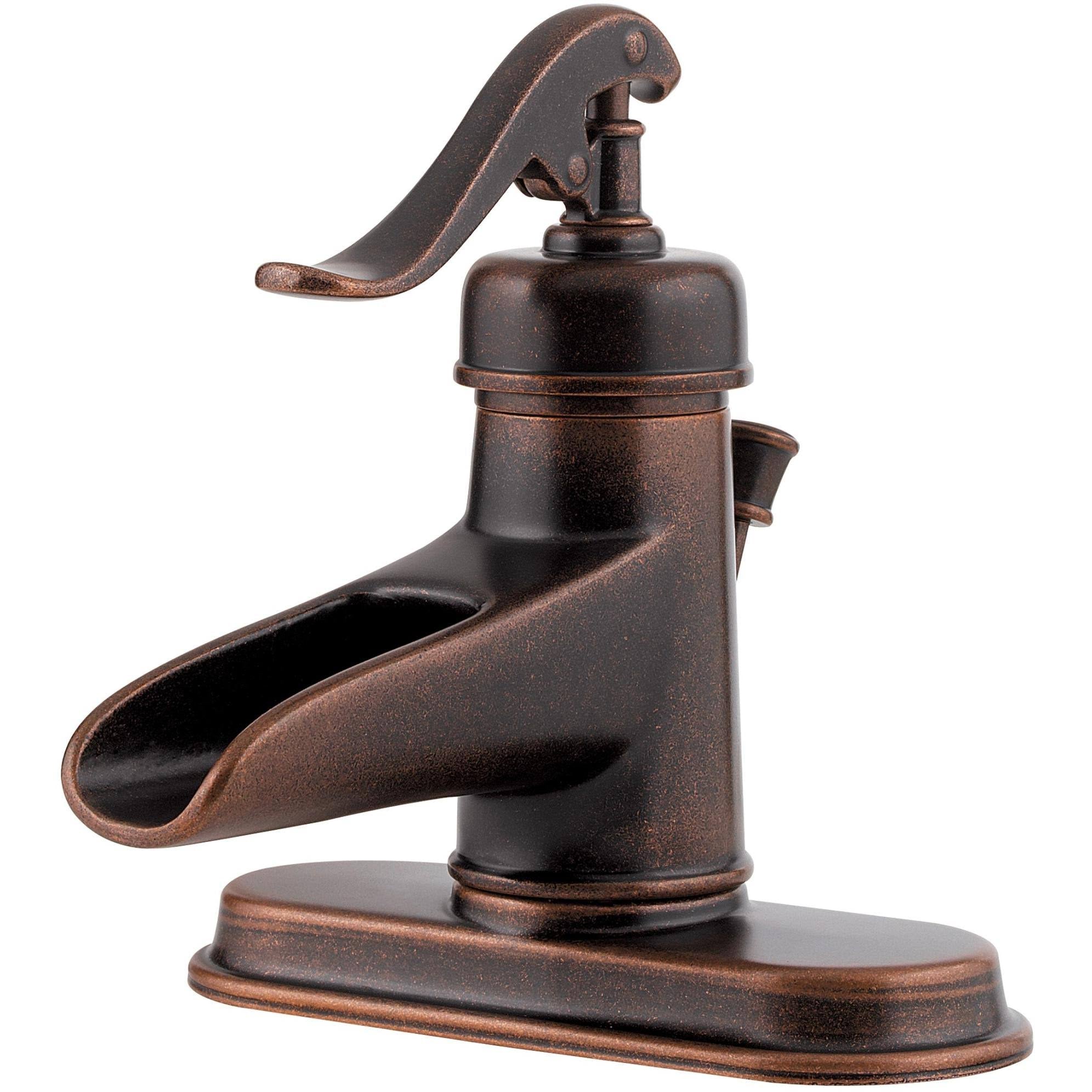 Single Control Bathroom Faucet Tuscan Bronze N117647
