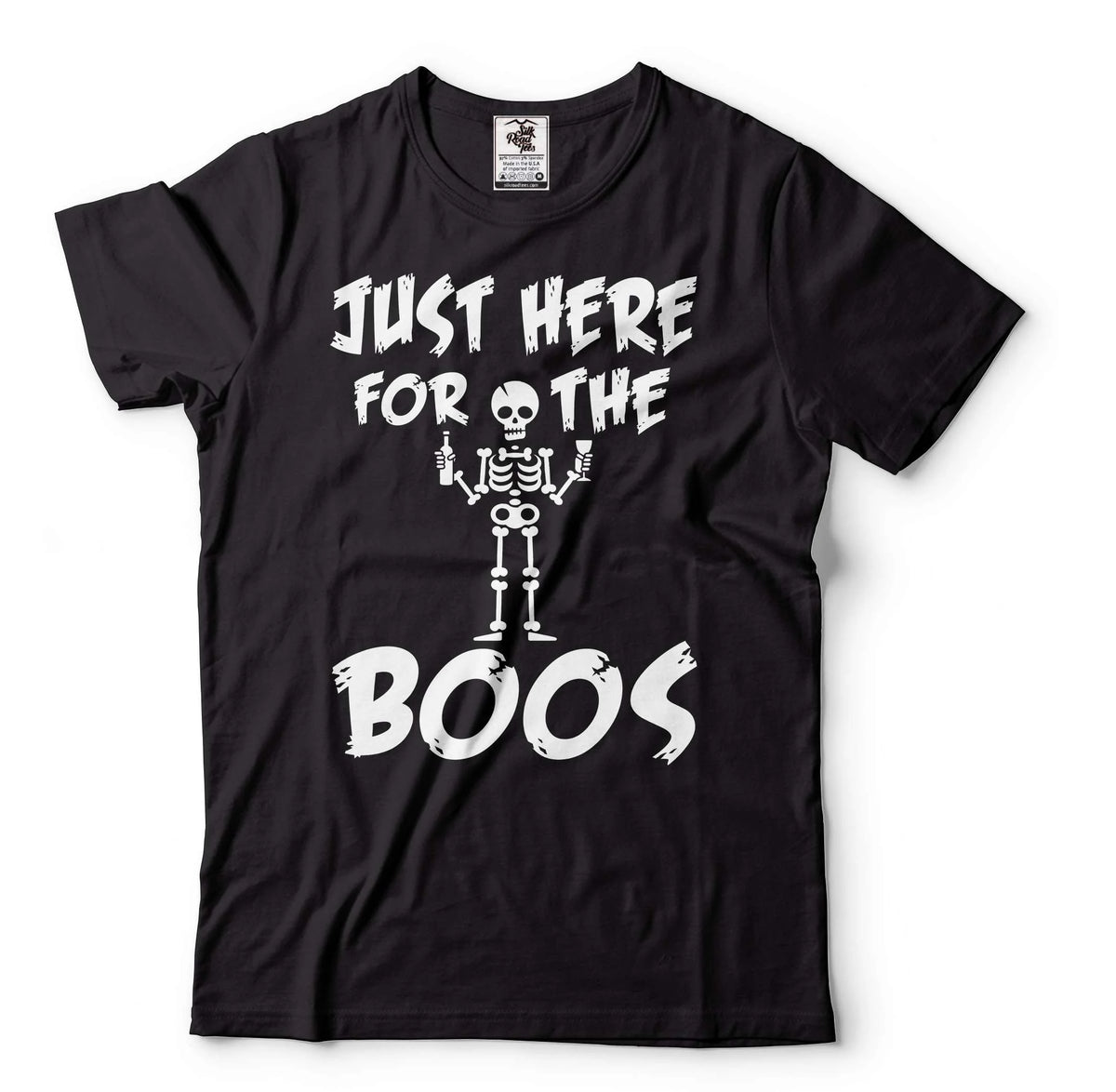 Grey Funny Halloween Skeleton Shirt B52125