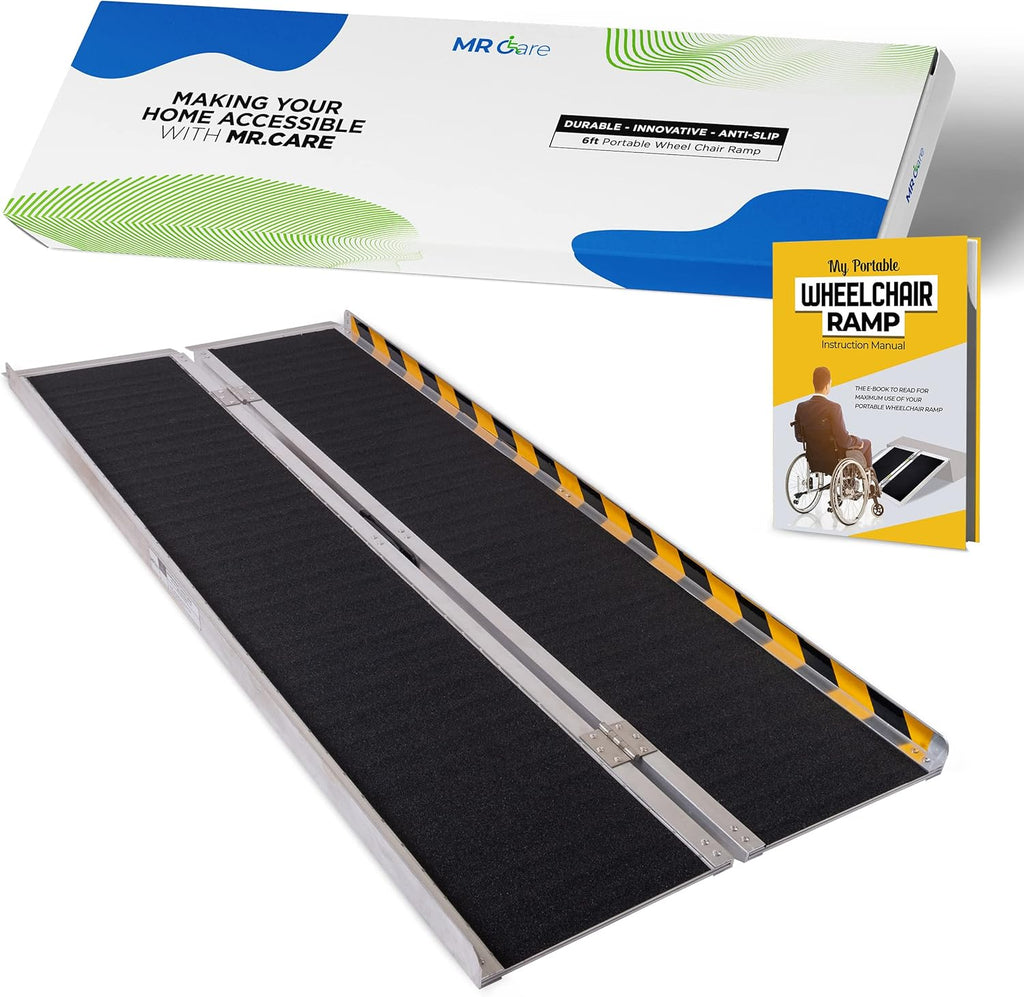 Portable Foldable Wheelchair Ramp with Handle (3FT) H570439