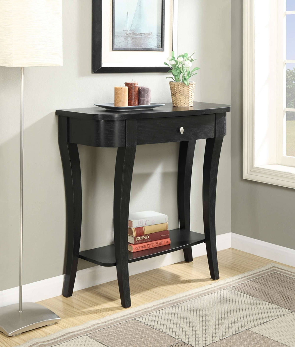 Black Console Table E212319