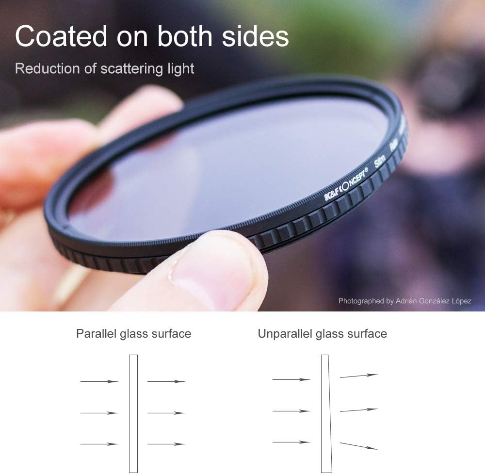 52mm Variable ND Filter ND2-ND32 Camera Lens Filter P114