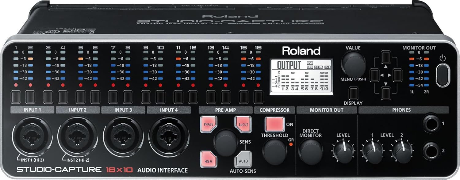 16-input 10-output USB Audio Interface E2548