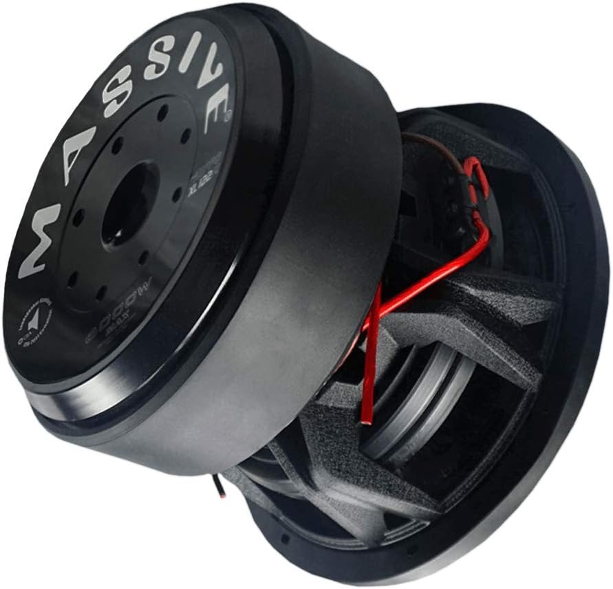 15 Inch 2000 Watt RMS Dual 2 Ohm Car Audio Subwoofer A974820