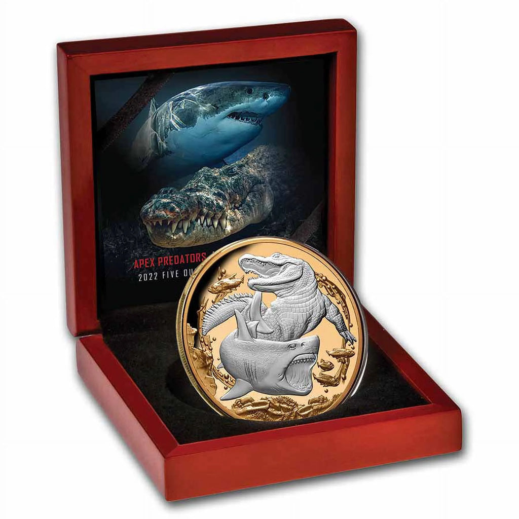 5 oz Silver Apex Predators Coin X74439