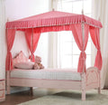 Light Pink Twin Bed A7076